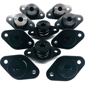 Drag Race Solutions - 4210-600E-B - Qtr Turn Self Eject Alm Fastener Small Hex Head