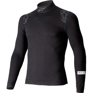 Alpinestars USA - 4750325-10-M/L - Underwear Top ZX EVO V3 Black Med/Lrg Long Slve