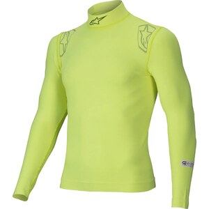 Alpinestars USA - 4750325-55-XSS - Undearwar Top ZX EVO V3 Ylw XSml/Sml Long Slve