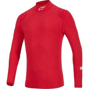Alpinestars USA - 4750325-30-XSS - Undearwar Top ZX EVO V3 Red Xsml/Sml Long Slve