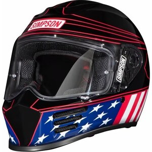 Simpson Safety - SPBAM12X - Helmet Americana Classic Speed Bandit XX-Large