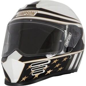 Simpson Safety - SPBAM22X - Helmet Americana Gold Speed Bandit XX-Large