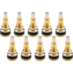 Allstar Performance - ALL44164-10 - Brass Valve Stem .625in Fast Flow Core 10pk