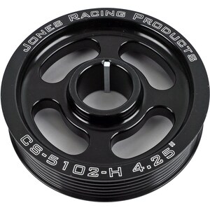 Jones Racing Products - CS-5102-H - Crank Pulley Serpentine 4.25IN