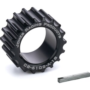 Jones Racing Products - CS-6102-A-18 - HTD Crankshaft Pulley 18 Tooth 1-1/8iID 1/8in Key