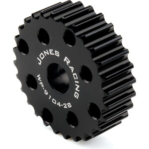 Jones Racing Products - WP-9104-28-.825 - Alternator Drive Pulley 28 Tooth HTD .825IN Wide
