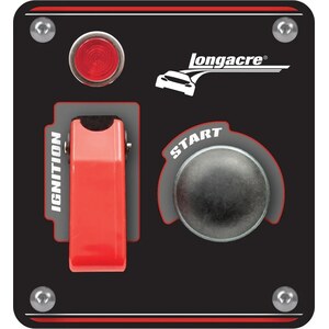 Longacre - 52-48863 - Ignition Panel Black w/Pilot Light