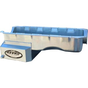 Kevko Oil Pans & Components - 1071S-4 - BBC Street/Strip Oil Pan 7-Quart Gen-4