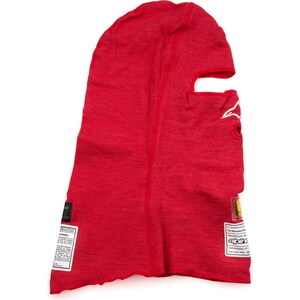 Alpinestars USA - 4750126-30-OS - Balaclava EVO V3 Red FIA / SFI