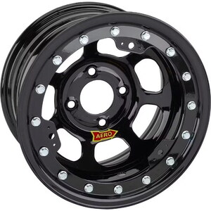 Aero Race Wheels - 33-174530X - Wheel 13x7 3in 4.50in BC Black Light Weight