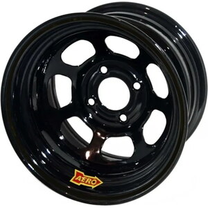 Aero Race Wheels - 36-174520 - Wheel 13x7 2in 4.50in BC Black w/Bead Humps