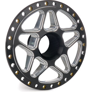 Sander Engineering - S15-7060BM-24 - Wheel Center Sprint 24 Spline Black