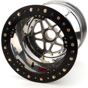 Sander Engineering - S15-177-SO2 - Sprint Wheel 15x17 7in BS Outside Lock