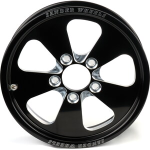 Sander Engineering - 74015032247-5-BM - 740 SERIES 15X3.5X2.2 FR GD 5 SPOKE 5X4.75 BLK &