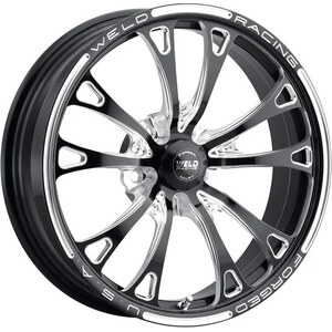 Weld Racing - 784C-1704204-B - V-Series Frnt Drag Wheel 1-PC 17 x 4.5 5X4.5 BC