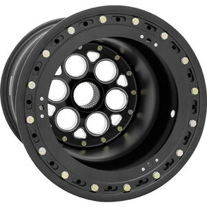 Weld Racing - 735B-517B47K-6 - 15x17 7in BS Mag Sprint 42-Spline All Black