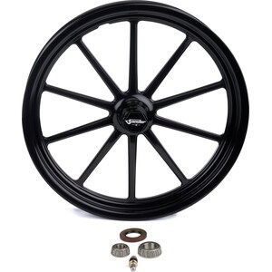 Sander Engineering - 74017022A-10-B - 740 Series 17X2.2 FRGD 10 Spoke Spindle MNT BLK