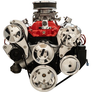Billet Specialties - ST1420 - Street Trac BBC Smooth Style Polished