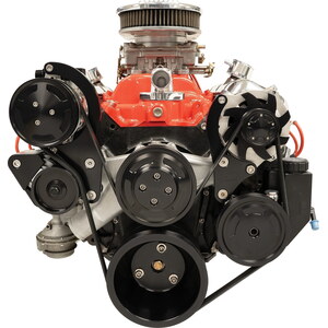 Billet Specialties - STB2420 - Street Trac BBC Tec Style Black