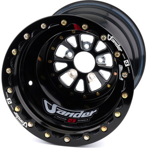 Sander Engineering - 762161640IbObS47MDBL - 762 Series16X16X4in 5x4.75 Bolt MACH DBL BLK