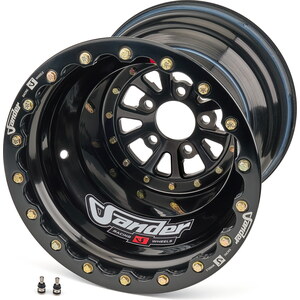 Sander Engineering - 762161640IBOBS47BDBL-B - 762 Series 16x16x4in 5x4.75 Bolt DBL BLK Cen