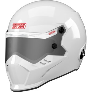 Simpson Safety - 9290041 - Helmet KingSnake  X-Lrg White SA2025