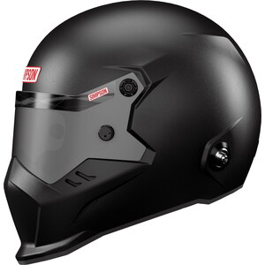 Simpson Safety - 9290048 - Helmet KingSnake  X-Lrg Matte Black SA2025