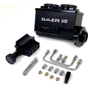 Baer Brakes - 6805245 - Remaster M/C Kit 7/8in LP Black 2-Bolt