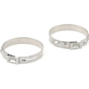 Redhorse Performance - 420-16 - 16AN SS Push Lock Hose Clamp 2pcs/pkg