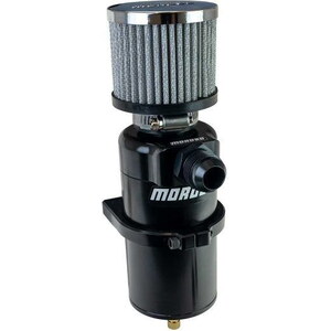Moroso - 85412 - Breather Tank/Catch Can Single Inlet 12AN Male