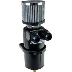 Moroso - 85416 - Breather Tank/Catch Can Dual Inlet 12AN Male