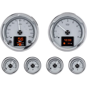 Dakota Digital - HDX-2024-K - HDX Gauge Kit Universal Black Face