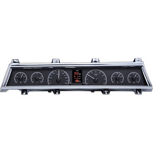 Dakota Digital - HDX-66C-CVL-K - 66-67 Chevy Chevelle HDX Instrument System Black