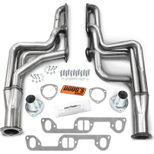 DOUGS HEADERS - D590-SS - 68-72 Pontiac 350-455 Headers - Long Tube