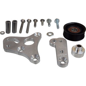 ICT Billet - 551617X-3 - Manual Belt Tensioner w/Pulley LSX 4.8 5.3 6.0
