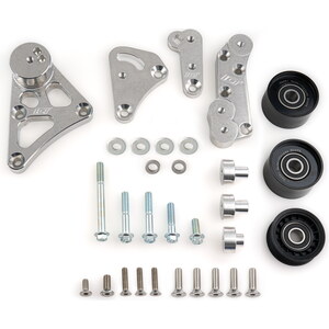 ICT Billet - 551189-LS01 - LSA 8 Rib Idler & 6 Rib Belt Tensioner Bracket