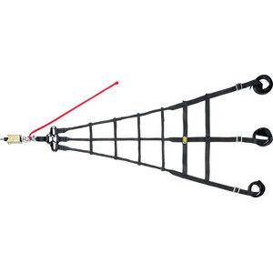 OMP Racing - NA0-1877 - Racing Cage Net 3 Point Black