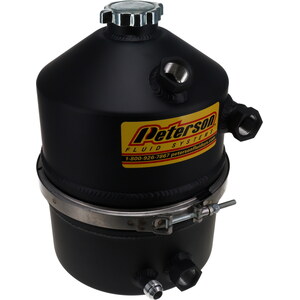 Peterson Fluid - 08-0009-BLK - Oil Tank 3 Gallon Dual Scavenge Black