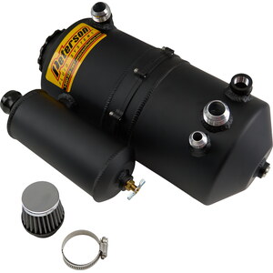 Peterson Fluid - 08-0785-CC-BLK - Oil Tank 2.3 Gallon Single Scavenge Black