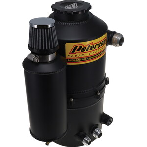 Peterson Fluid - 08-0783-CC-BLK - Oil Tank 2.3 Gallon Single Scavenge Black