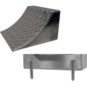PIT-PAL PRODUCTS - PAL276 - Wheel Chock Single w/Pins Aluminum