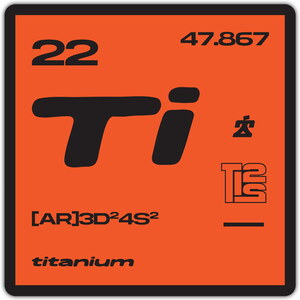 Ti22 Performance - TIP0053 - Decal Sticker Ti22 Element Orange