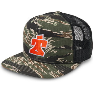 Ti22 Performance - TIP9076 - Hat Flat Brim Camo Snapback With Ti22 Logo