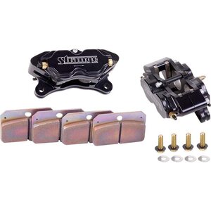 Strange - B1855 - Strange 4-Piston Caliper Kit w/Hard Pads/Pr.
