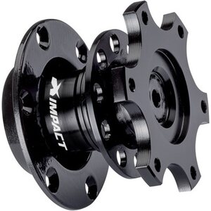 Impact - 62100000 - Steering Wheel Quick Release 6-Bolt Bolt-On