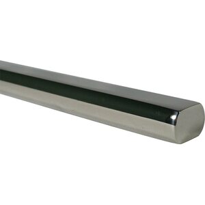 Borgeson - 429422 - Polished Double D Steering Shaft 22in Long