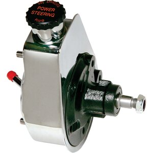 Borgeson - 800311 - Rebuilt Saginaw Power Steering Pump Chrome