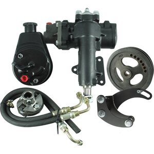 Borgeson - 999016 - Power Steering Conversn Kit 63-66 Corvette SBC