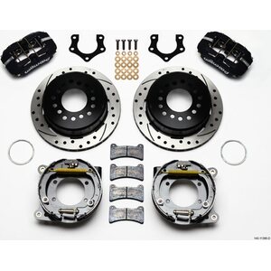 Wilwood - 140-11386-D - Rear Brake Kit Dynapro Mopar/Dana W/Pb