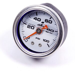 Aeromotive - 15633 - Fuel Pressure Gauge - 1.5in 0-100psi